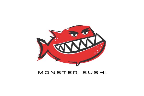 Logotipo de Monster sushi
