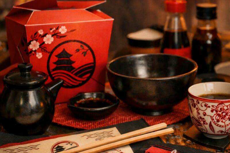 branding de hostelería asiática